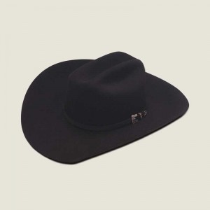 Ariat 10X Fur Western Cowboy Hat Black | 671WTPGCN