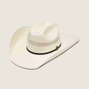 Ariat 10X Shantung Straw Cowboy Hat Beige | 931YLVUNJ