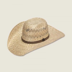 Ariat 10X Sisal Punchy Straw Cowboy Hat Beige | 502LCMYWX