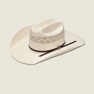 Ariat 20X Shantung Straw Cowboy Hat Beige | 247KWNOSF