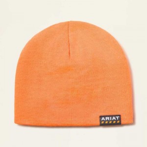 Ariat Acrylic Skull Cap Light Orange | 730IQRBFW