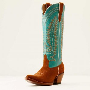 Ariat Ambrose Western Boot Turquoise | 954NHLWMX