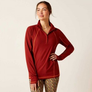 Ariat Ardent Baselayer Dark Red | 273VBPQOA