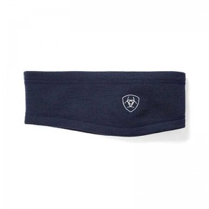 Ariat AriatTEK Merino Headband Blue | 195QIESBY