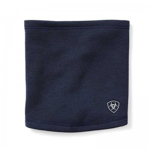 Ariat AriatTEK Merino Neck Gaiter Blue | 416IYMWED