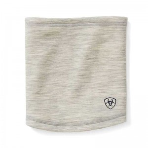 Ariat AriatTEK Merino Neck Gaiter Grey | 139PAZTGR