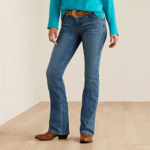 Ariat Arrow Fit Perfect Rise Lili Boot Cut Jeans Maine | 561ORDCNY