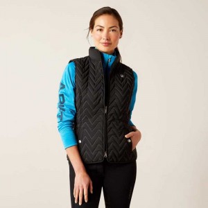 Ariat Ashley Insulated Vest Black | 268MKZDUA