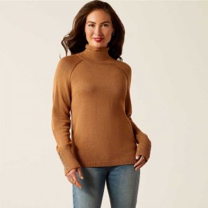 Ariat Bahia Sweater Brown | 019MVLYWE