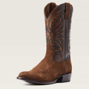 Ariat Bankroll Western Boot Brown | 158QFCDIJ