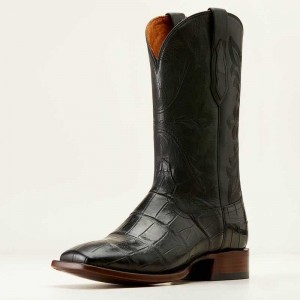 Ariat Bench Made Bassett Western Boot Black | 642VWJRQX