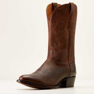 Ariat Bench Made James Western Boot Brown | 730BYDSUC