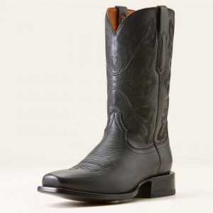 Ariat Bench Made Stilwell Cowboy Boot Black | 934GHYQZS