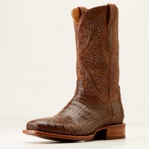 Ariat Bench Made Stilwell Western Boot Beige | 208JZXRID