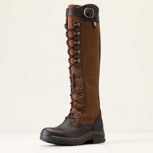 Ariat Berwick Max Waterproof Boot Brown | 392ODNLSF