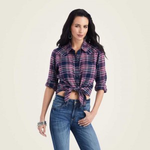 Ariat Billie Jean Shirt Sweetness Plaid | 176IDCWTH