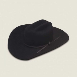 Ariat Black Cattleman 6X Felt Cowboy Hat Black | 290UCDHVE