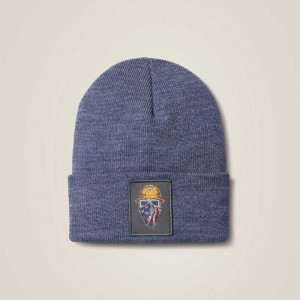 Ariat Born For This Watch Cap Blue | 634LYDKBG