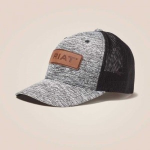 Ariat Box Logo Snapback Cap Grey | 304HGUNLI