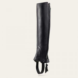 Ariat Breeze Chap Half Chap Black | 103WCAJHE