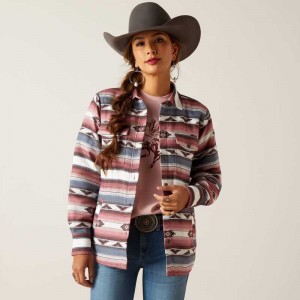 Ariat Buffalo Plaid Shirt Jacket Serape | 514IYAXFB