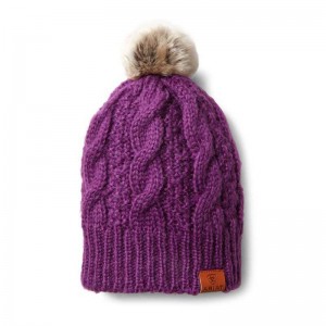 Ariat Cable Beanie Royal Purple | 135ENFVWS