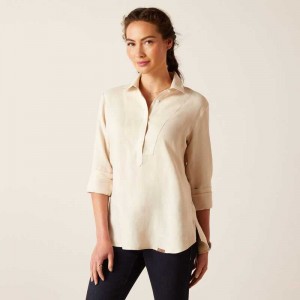 Ariat Cazadero Blouse Ancient Scroll | 845QRXCUE