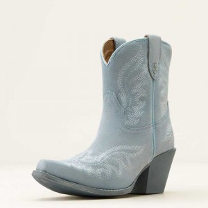 Ariat Chandler Western Boot Blue | 102FQMBRO