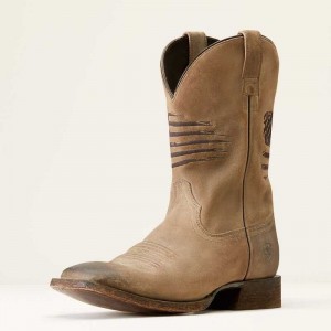 Ariat Circuit Patriot Western Boot Grey | 738OJGACB