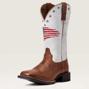 Ariat Circuit Patriot Western Boot Saddle Up | 102LJNYPU