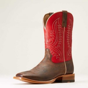 Ariat Circuit Paxton Cowboy Boot Brown | 798PHFGLM