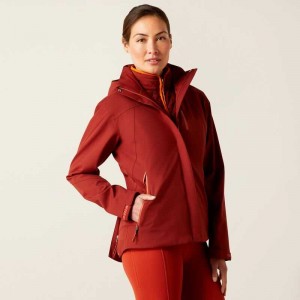 Ariat Coastal Jacket Dark Red | 425AFMEDQ