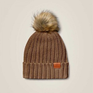 Ariat Cotswold Beanie Brown | 369DZTMRW