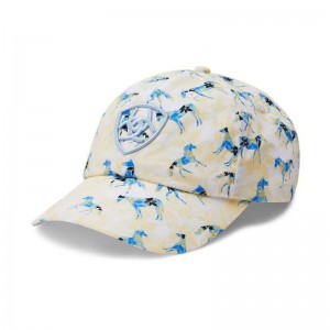 Ariat Cotton Print Cap Petal Ponies | 721PFZURN