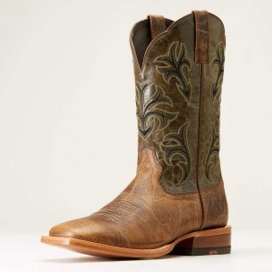 Ariat Cowboss Western Boot Brown | 461MQPUEY