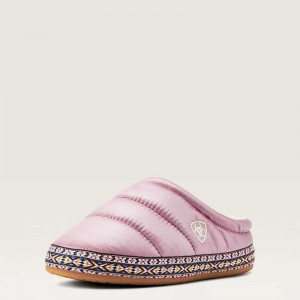 Ariat Crius Clog Slipper Pink | 290NKVTFL