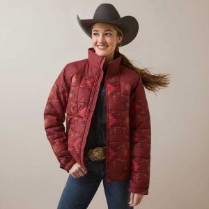 Ariat Crius Insulated Jacket Rose | 458HMJBGN