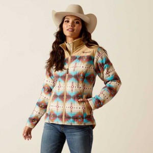 Ariat Crius Insulated Jacket Serrano Southwest Print | 165LIRZYA