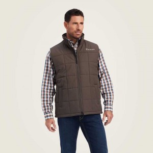 Ariat Crius Insulated Vest Banyan Bark | 418NVQIDW