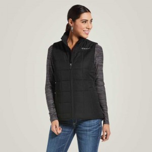 Ariat Crius Insulated Vest Black | 753XCRGJT