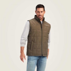 Ariat Crius Insulated Vest Crocodile | 684TCUIYG