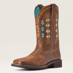 Ariat Delilah Deco Western Boot Copper | 863XVUMSE