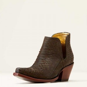 Ariat Dixon Python Western Boot Chocolate | 291EJYVHW