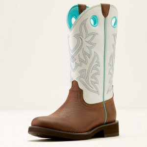 Ariat Elko Western Boot White | 529SRXPEV