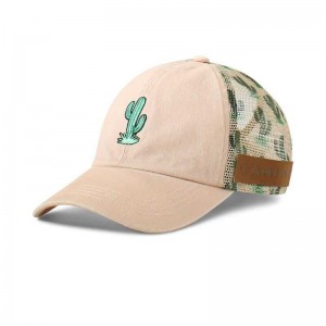 Ariat Embroidered Cactus Cap Pink | 154IOEXLW