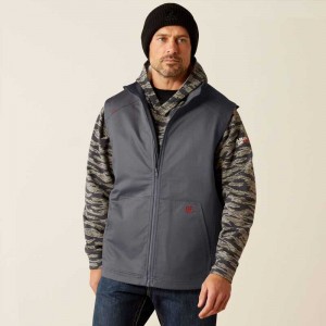 Ariat FR Basic Insulated Vest Grey | 013WSHFID