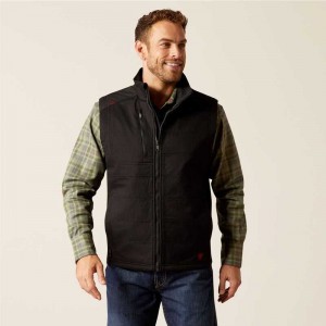 Ariat FR Cloud 9 2.0 Insulated Vest Black | 629ULFQIA