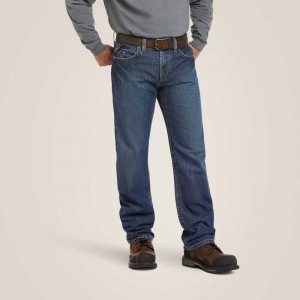 Ariat FR M3 Loose Basic Stackable Straight Leg Jean Flint | 092UNJATH