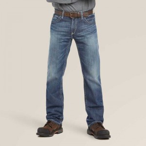 Ariat FR M4 Relaxed Ridgeline Boot Cut Jean Glacier | 079TFNIQU