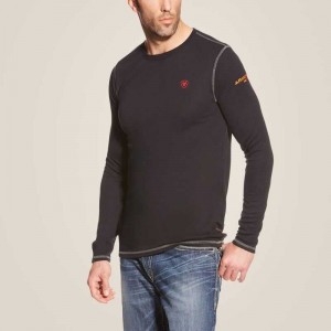 Ariat FR Polartec Baselayer Black | 237VHKPAQ